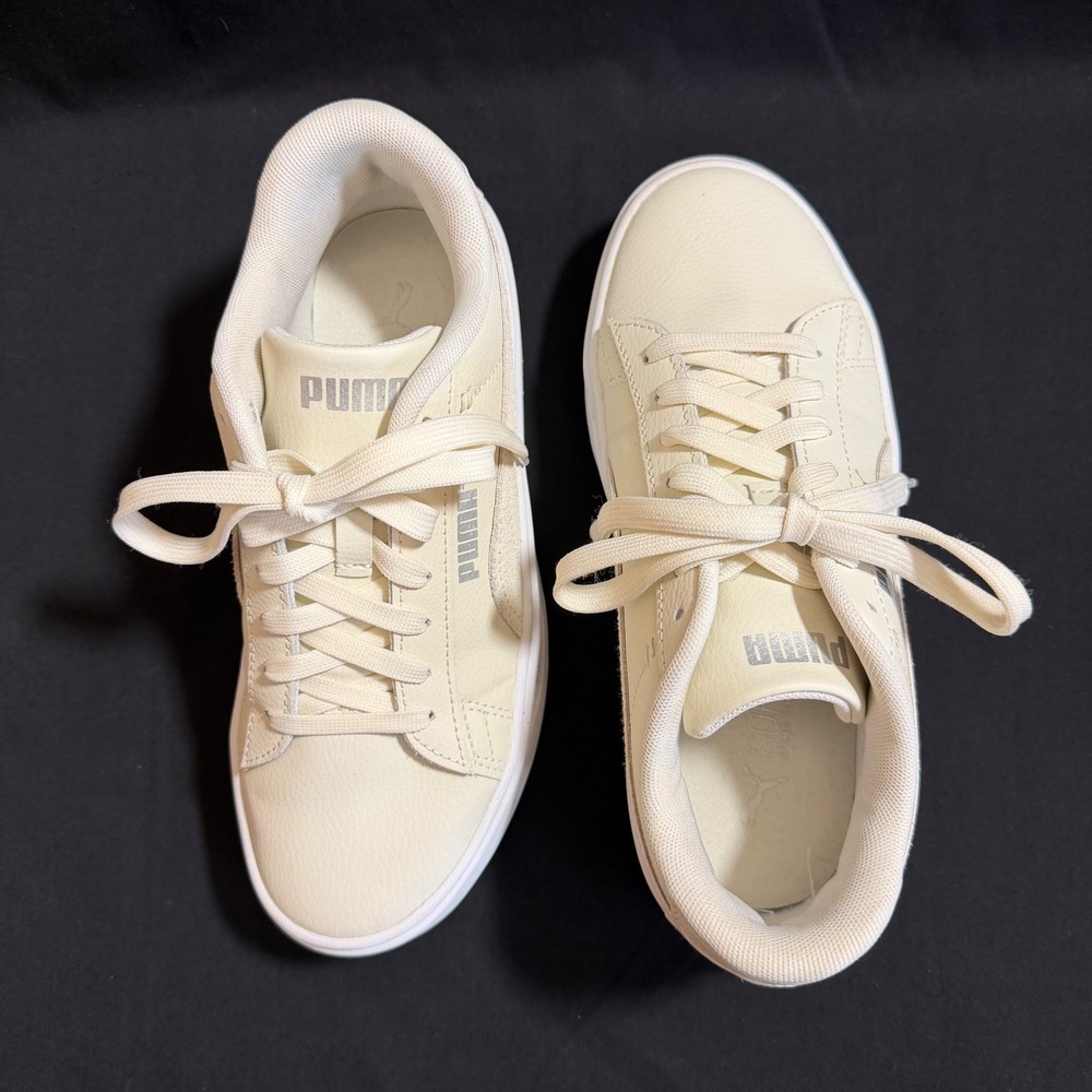 PUMA Women's Cream Low-Top Sneakers - Casual Everyday Style